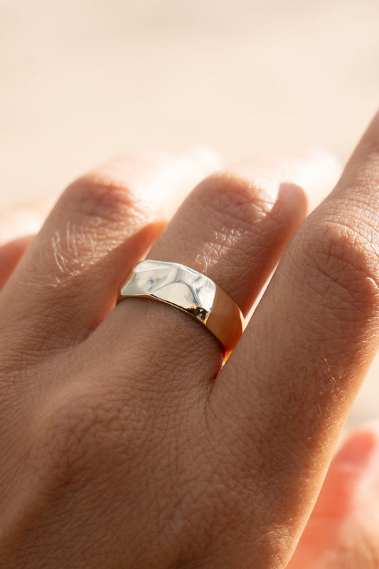 Wide Reflect Ring