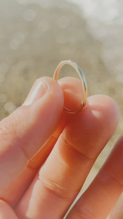 Narrow Reflect Ring